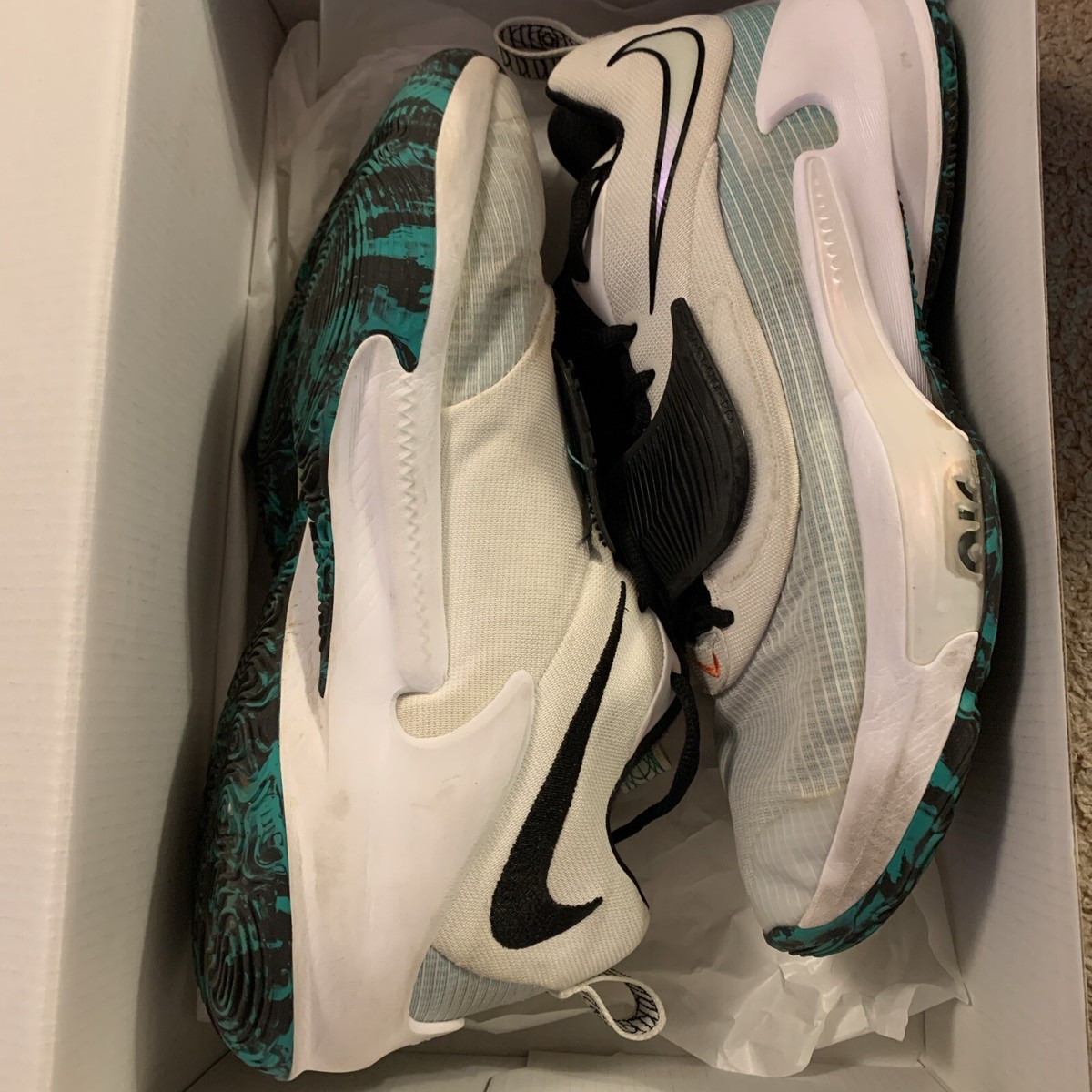 Size 11 - Nike Zoom Freak 3 Teal Blue 2021 | eBay