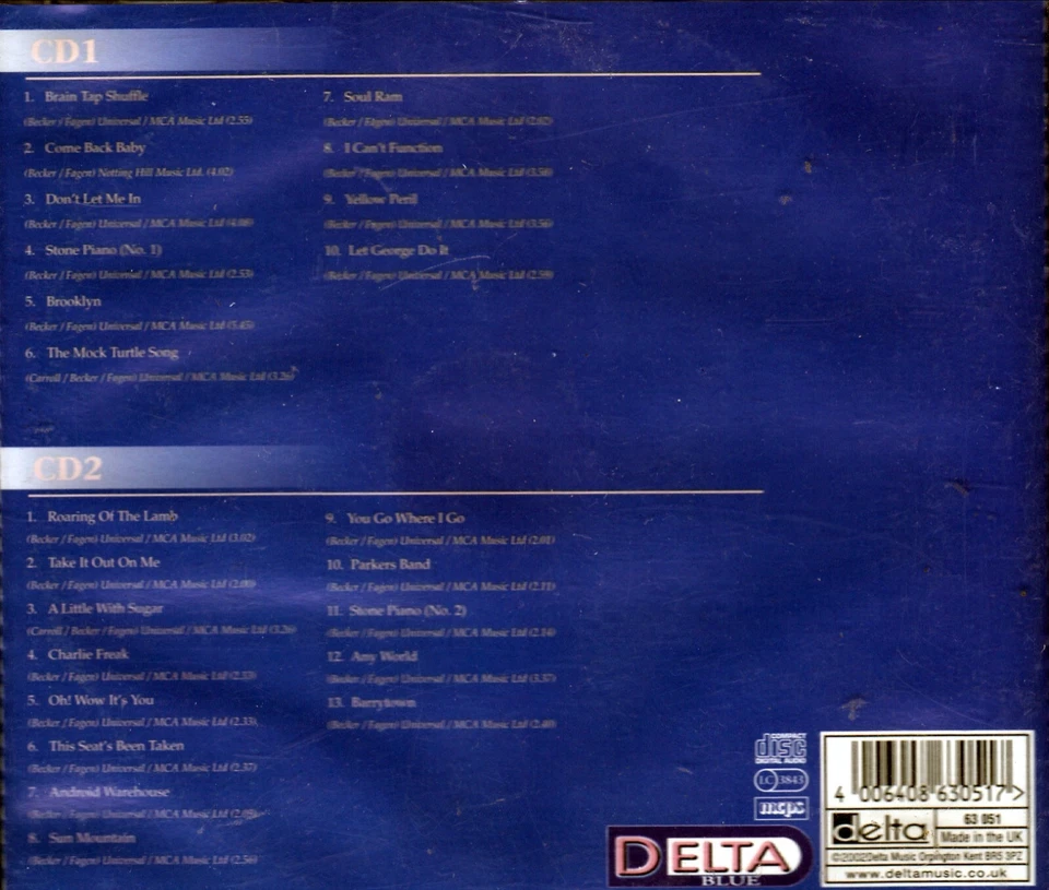 Piano de piedra Steely Dan 2 x CD rock Foto 2 de 2