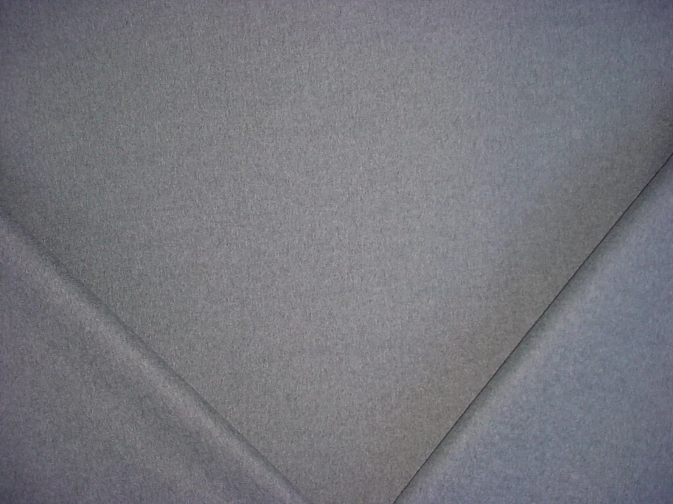 1-1/8Y Ralph Lauren LCF64273F Burke Wool Plain Grey Upholstery Drapery Fabric - Image 4 of 4