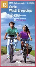 ADFC-Radtourenkarte 13 - Saale Westl. Erzgebirge