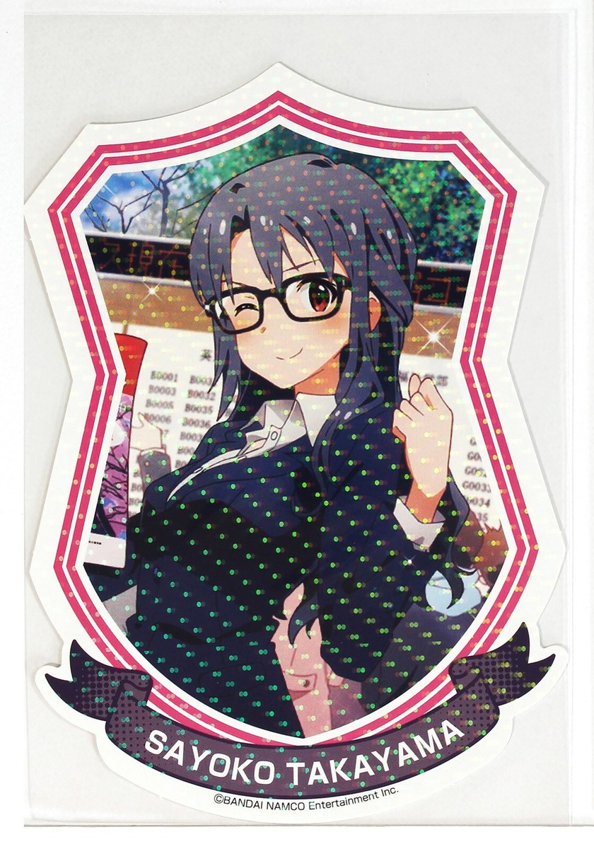 The Idolmaster Million Live! Die Cut Postcard Sayoko Takayama 01