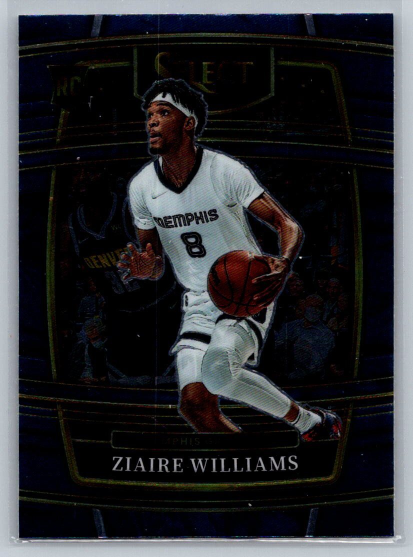 2021-22 Panini Select #86 Ziaire Williams Blue (Retail Base)