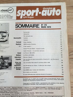 Sport Auto N°278 Mars 1985 – Etoile Auto49