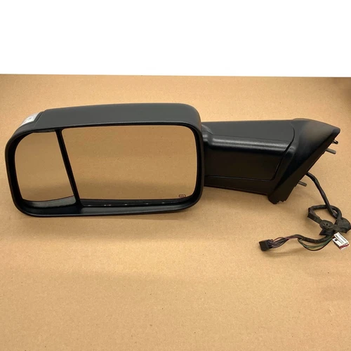 OEM 2012 Ram 1500 2500 3500 Left Side Door Mirror w Turn Signal Lamp 68143805AB