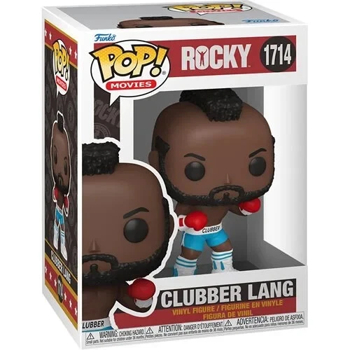 Funko POP! Movies Rocky III - Clubber Lang Figure #1714 + Protector