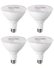 EDISHINE LED PAR38 Flood Light Outdoor Bulb,5000K Daylight 1800LM 18W 4 Pack