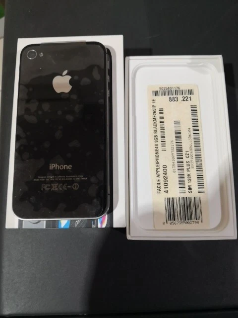 Apple iPhone 4s 8GB Black  Nuovo ORIGINALE Rimanenza di Magazzino - Immagine 3 di 4