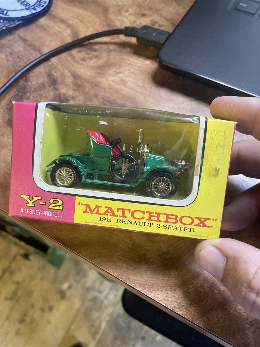 (1550)マッチボックス Y-2 1911 ルノー Matchbox Model Of Yesterday Y2 1911 Renault Y-2 N°2 | eBay