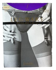 New FREDERICK'S OF HOLLYWOOD Legware Ivory Lace Top Thigh High Stockings 1X