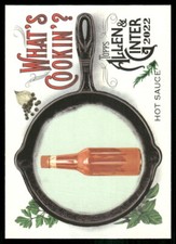 2022 Topps Allen & Ginter #WC-4 Hot Sauce What's Cookin'?