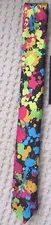 Paint Splattered Paint Ball Adjustable Neck Tie-Paint Splat Neck Tie-Brand New!
