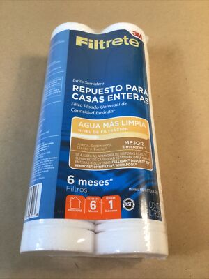 Filtrete 3M Whole House Replacement 4WH-STDGR-F02 Fits Sump Style Systems NEW