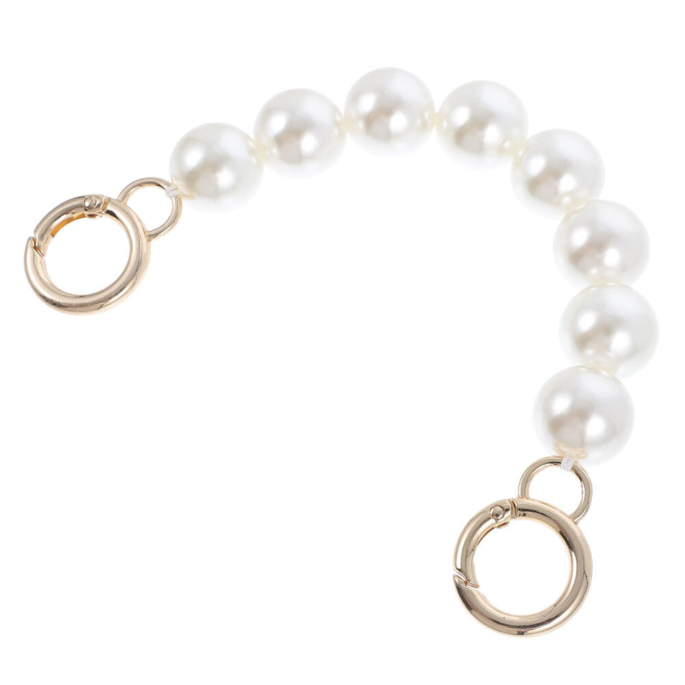 Pearl Purse Extender Chain for Handbags and Clutches - Versatile Toiletry Accessory  