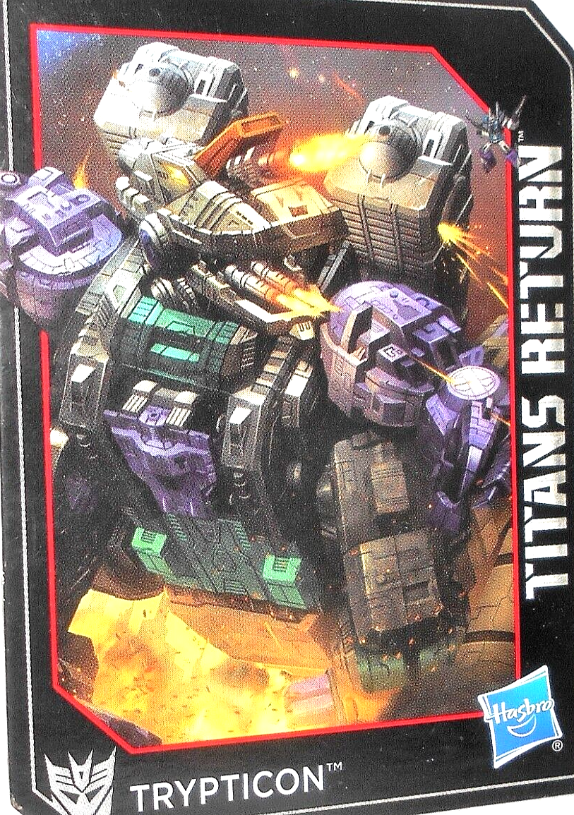 TRANSFORMERS Titans Return TRYPTICON 2016 CHUG Classics Trading Card