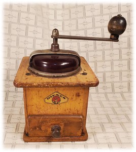 Vintage Peter Dienes Coffee Mill / Grinder - Germany / Holland - Nice!