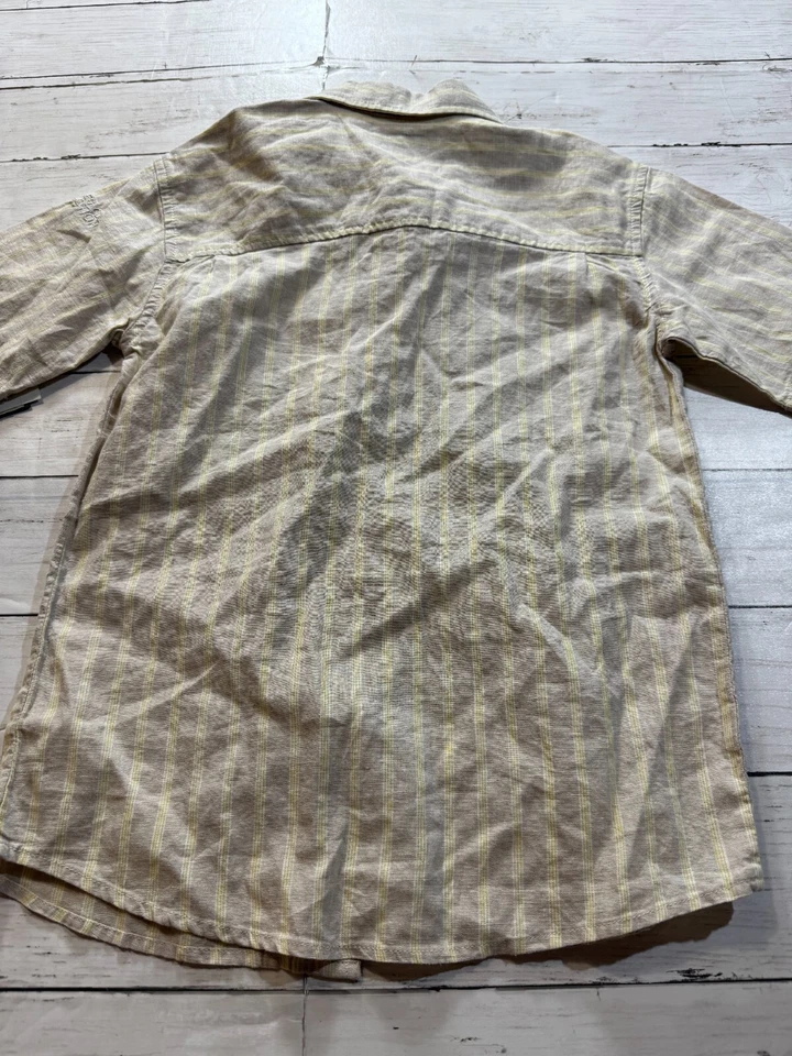 NWT Kenneth Cole Reaction Boys Multicolor Striped Button-Up Shirt Piece Set Sz 6 - Imagem 2 de 4