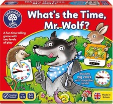 What's The Time Mr Wolf Board Game - Orchard Toys