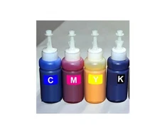 4 x PREMIUM COMPATIBLE EPSON F570, F170 DYE SUBLIMATION INK  PART # T49M (CYMK)