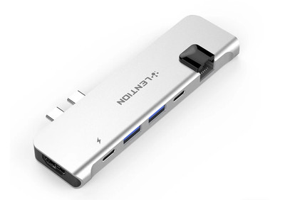 Lention USB C Portable Hub for all size MacBook Pro & Air 2016-2020 