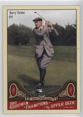 2011 Upper Deck Goodwin Champions Harry Vardon #133 2u3