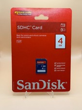 SanDisk 4GB SDHC Flash Memory Card SDSDB-4096-A1