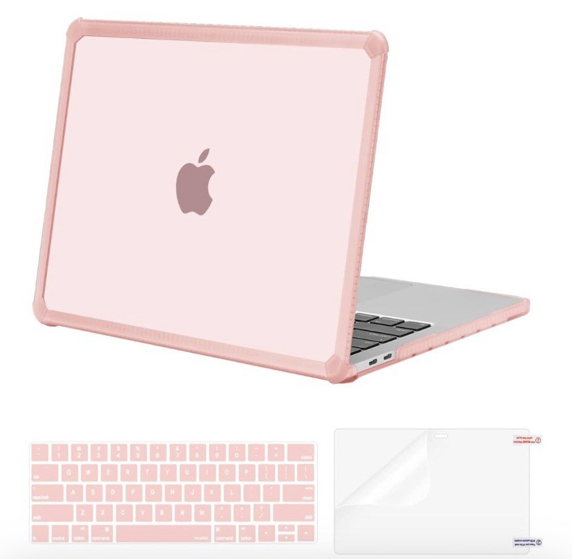 MOSISO MacBook Pro 13&rdquo; Case with TPU Bumper, Keyboard Cover & Screen Film