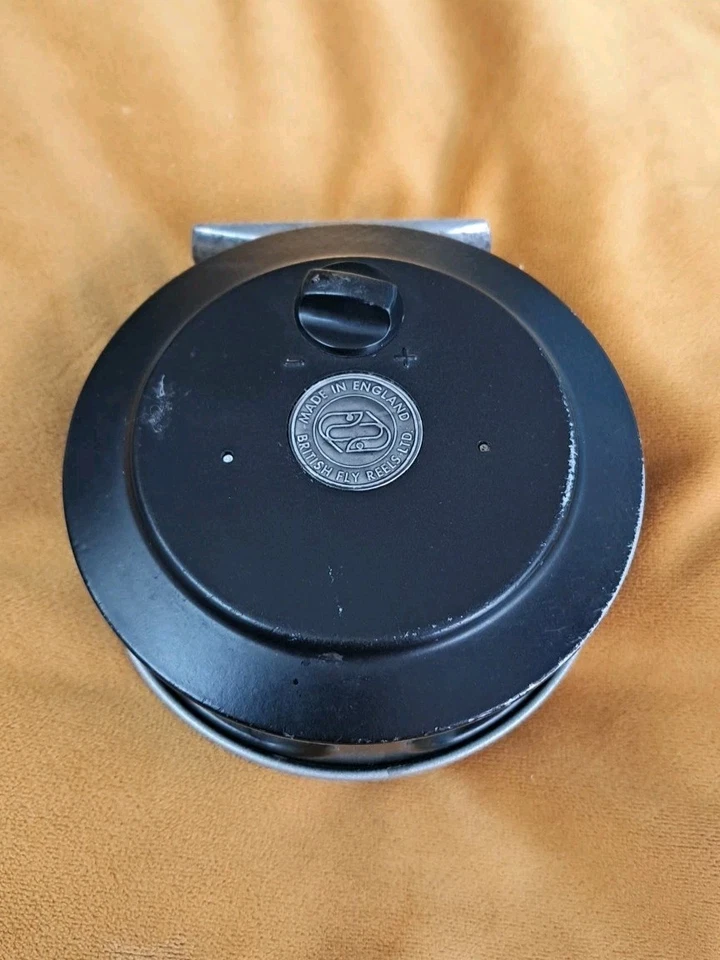 Carrete de pesca con mosca LEEDA RimFly KS 100 de colección 3,5" hecho en Gran Bretaña  Foto 2 de 4