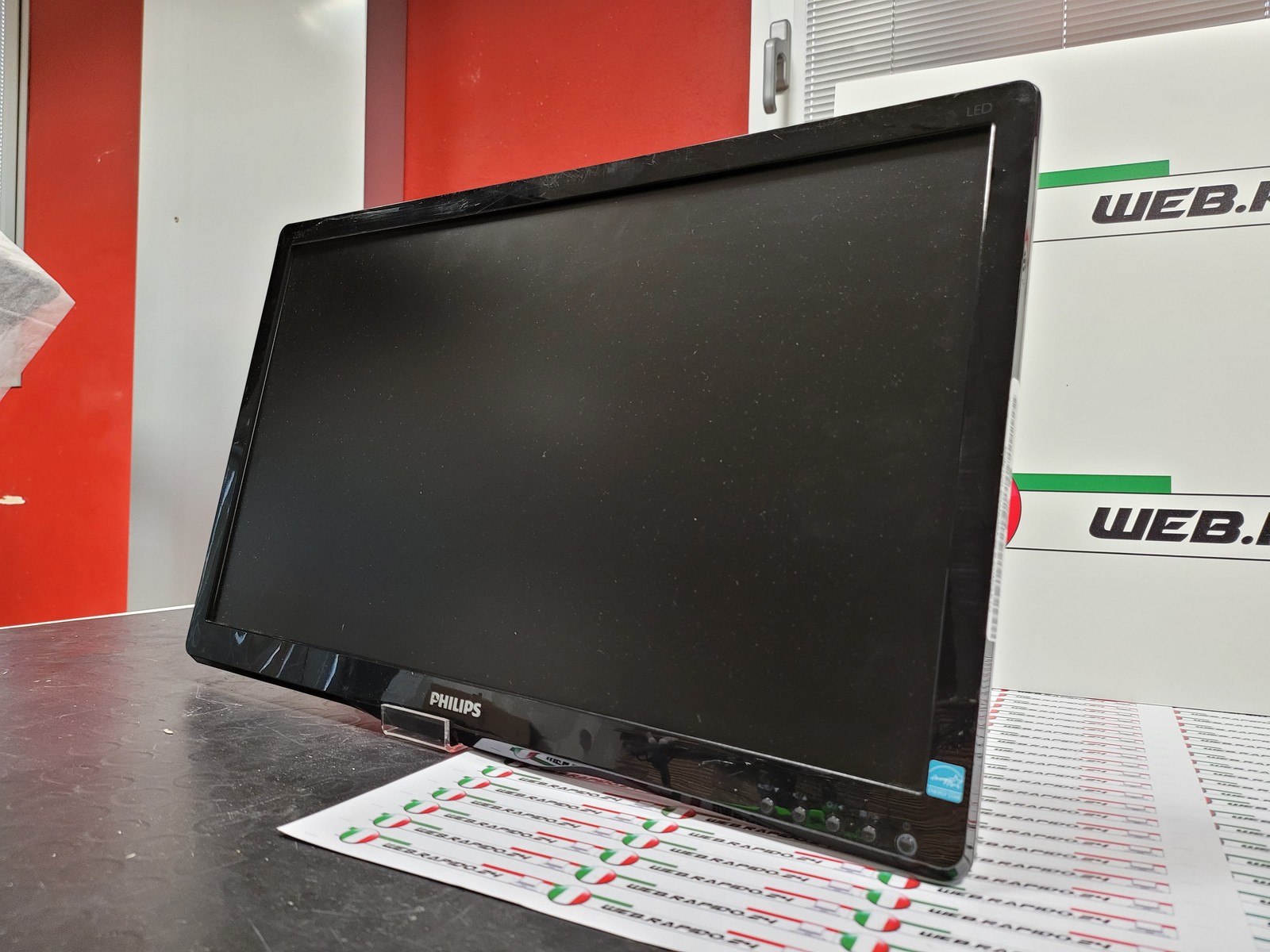 PC MONITOR SCHERMO DESKTOP 22" POLLICI (DELL,HP) VGA HDMI DVI FHD 20 23_OTTIMO foto 6