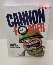 Cannon Fodder PC CD-ROM NEW IN BOX Gamers Choice Rare HTF