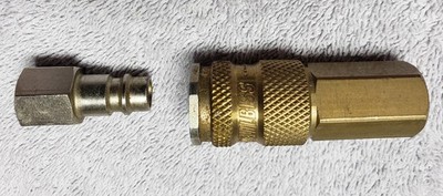 DEVILBISS HC-4419 (240145) and HC- 4720 (240148) High Flow Coupler Matching Set