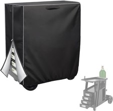 Welding Cart Cover Waterproof Dustproof TIG MIG Plasma Zipper