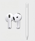 NEW Apple AirPods 4th Generation White with Apple Pencil Pro White Sealed Bundle