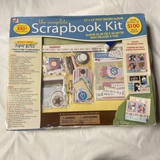 Scrapbook Kit- WT The Complete Kit Post Bound Album Embellishments, 100 Value