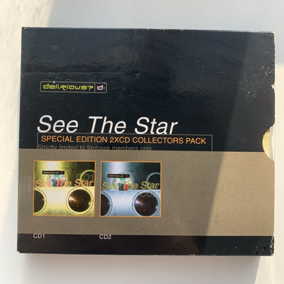 DELIRIOUS? - SEE THE STAR | Special Edition Collector Pack | 6 Track 1999 2xCD