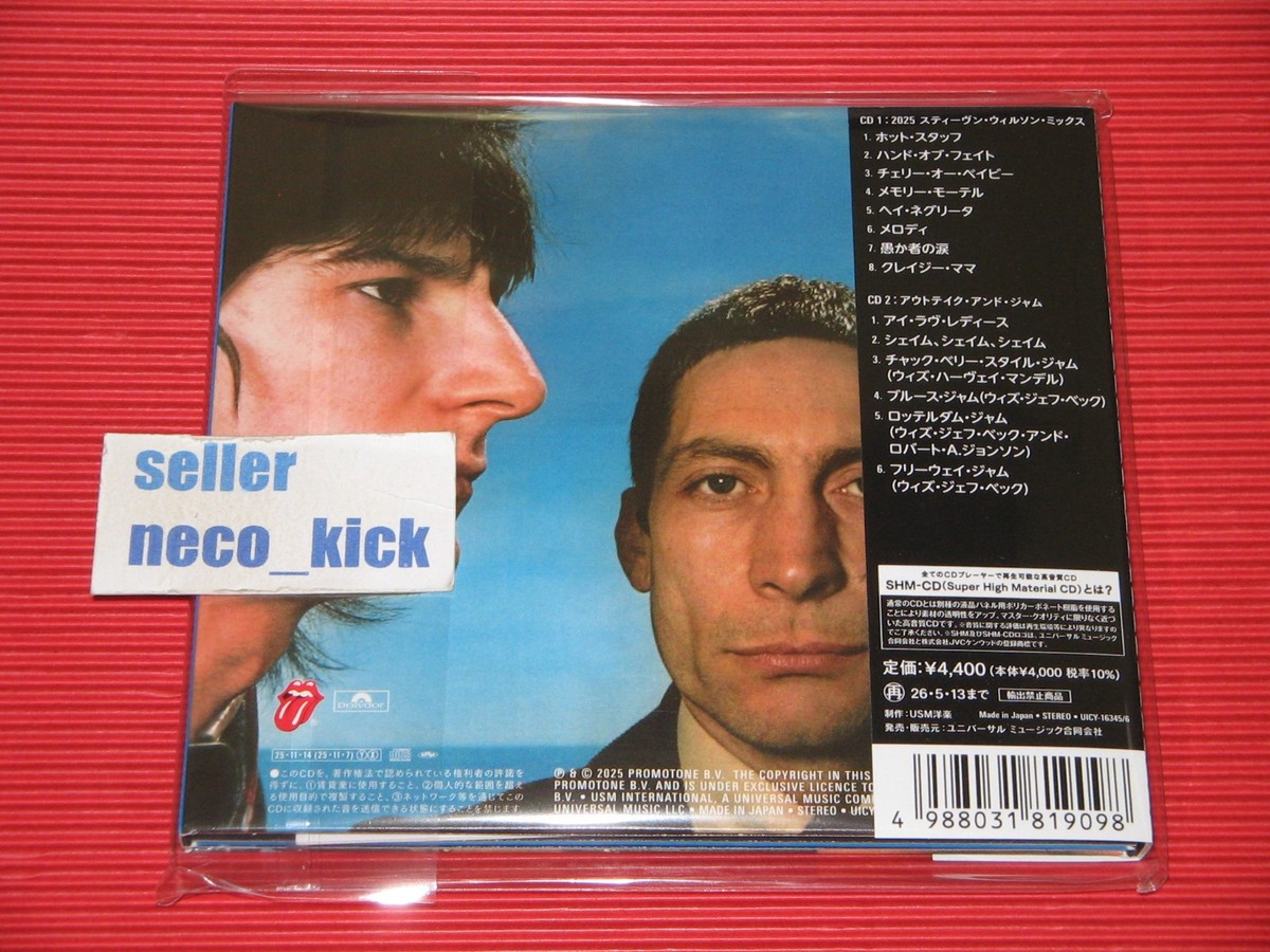5GT THE ROLLING STONES BLACK AND BLUE DELUXE EDITION 2025 JAPAN 2