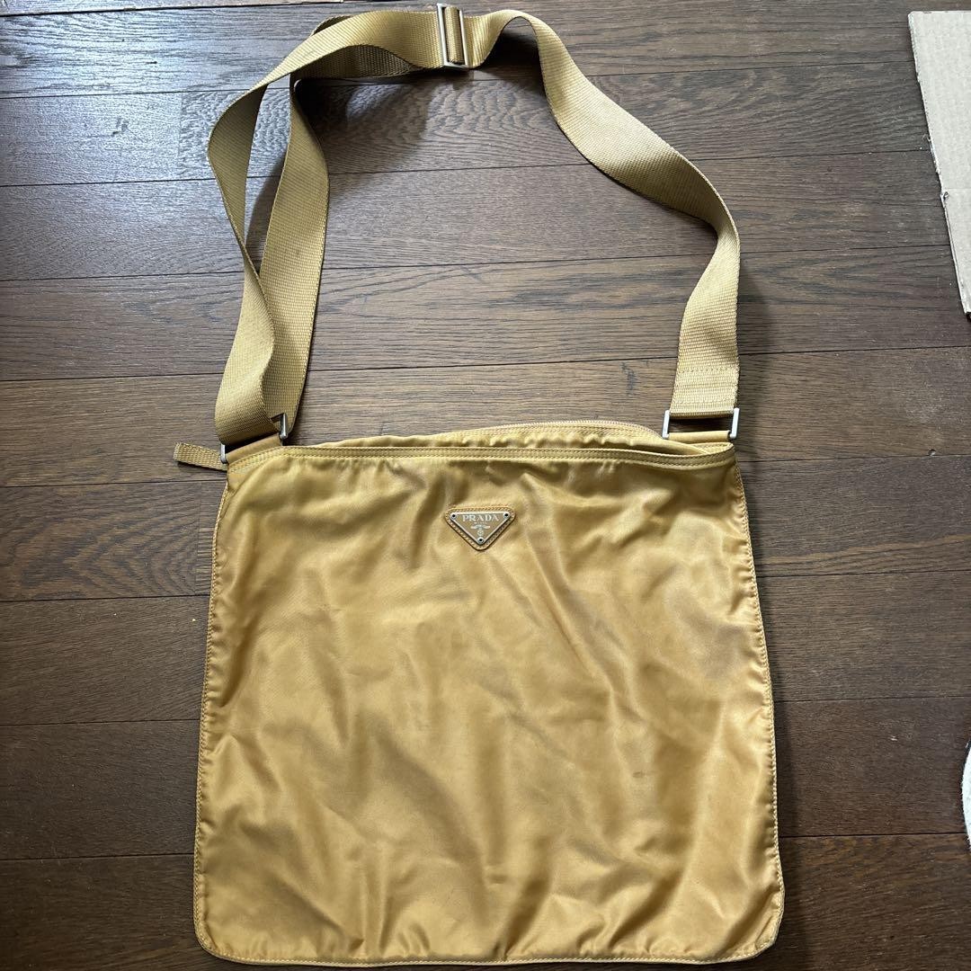 Unisex PRADA shoulder bag From Japan
