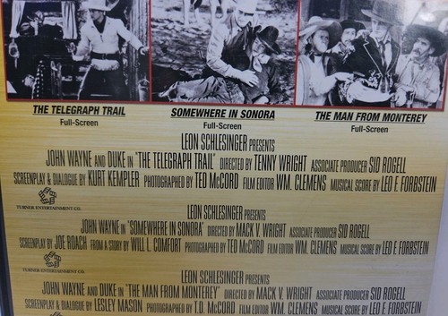 Telegraph Trail/Somewhere in Sonora/Man from Monterey (DVD, 1933) John Wayne - Bild 4 von 7