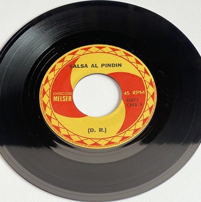 Bush Y Sus Magnificos    La Mujer Que Tengo / Salsa Al Pindin 45 rpm Melser EX