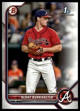 2022 Bowman Draft #BD-10 Blake Burkhalter