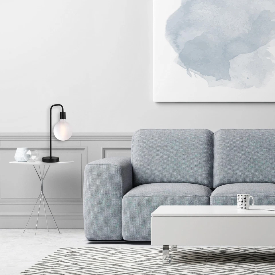 Globe Electric 12920 Holden Table Lamp, 18, Black Satin - Image 3 of 4