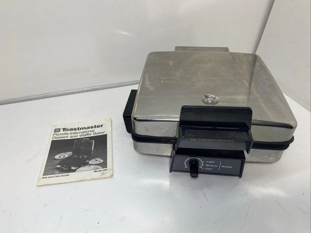 Vintage Waffle メーカー 1976年 USA製 Vintage Toastmaster Pizzelle Cookie & Waffle Maker Reversible
