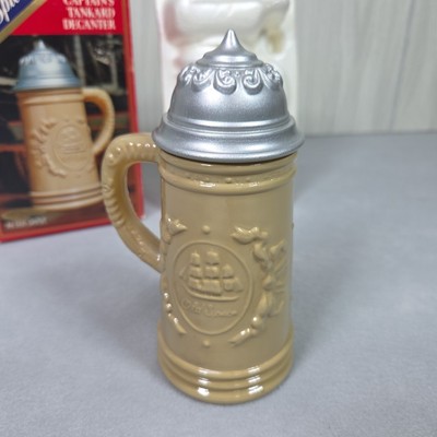 Vintage Old Spice Shulton Captain's Tankard Decanter After Shave Lotion 6 oz New