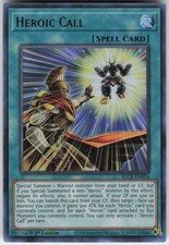 1st Ed Ultra Rare Heroic Call BLCR-EN026 Battles of Legend: Crystal Revenge