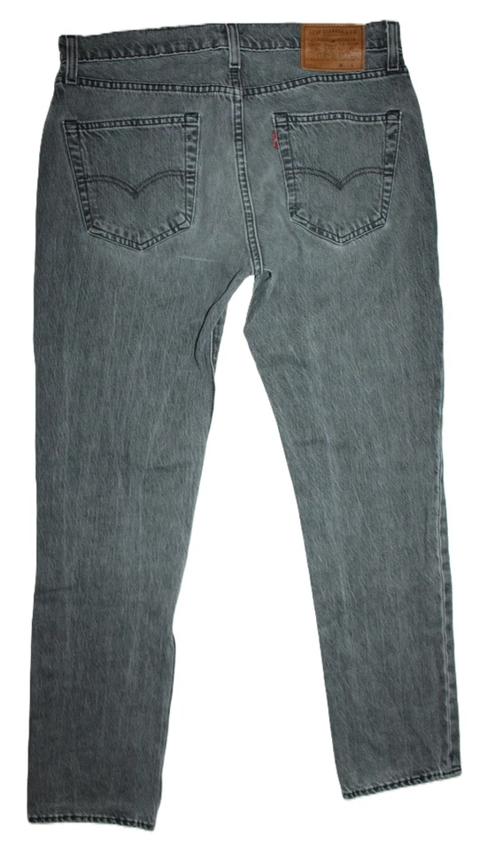 Vaqueros Levi's 511 Slim Fit para hombre W32 L30 gris denim Big E 511-3308 - Imagen 2 de 4