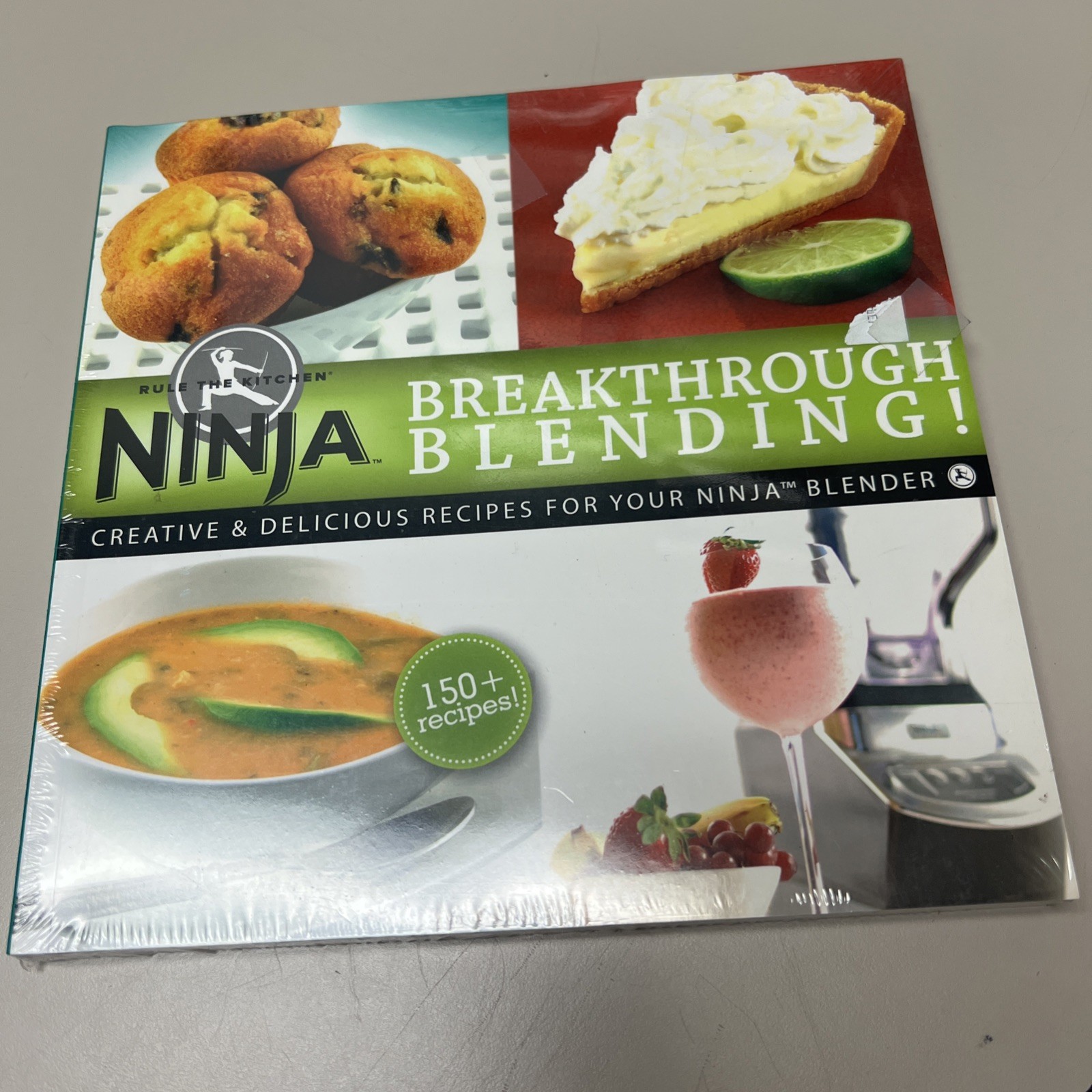 Ninja Blender Breakthrough Blending 150 Fun Recipe Kitchen Cookbook NEW