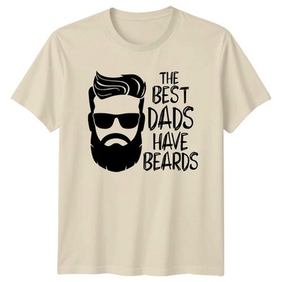 The Best Dads Have Beards Herren T-Shirt Bearded Dads Vaterschaft Vatertag