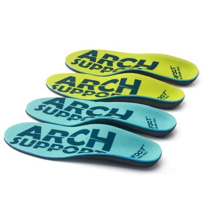 2 Pairs Arch Support Comfort Shoe Insoles Plantar Fasciitis Orthotic Shoe Ins...