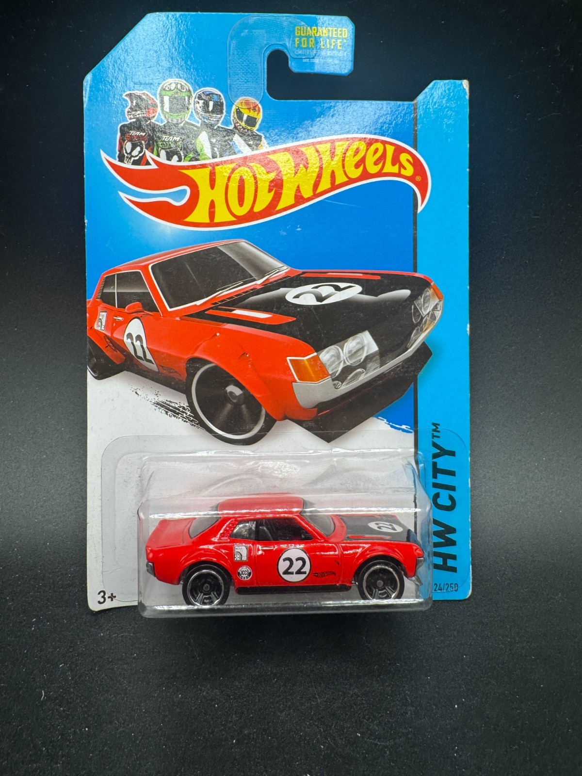 2013 Hot Wheels HW City ‘70 Toyota Celica Red 24/250 Z1