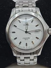 Vintage Omega Seamaster 36mm White Date Dial Mens Watch 196.1501