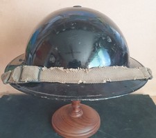 WW2 British Hampshire ARP Warden's Battle of Britain-era MK-II Brodie Dated 1939